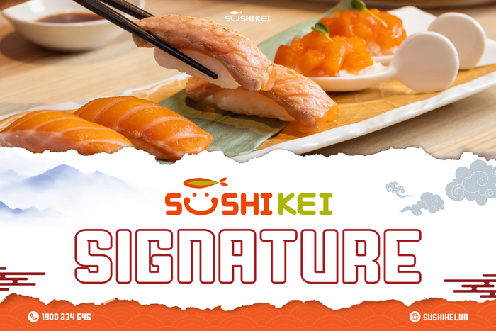 Nghệ thuật trình bày món ăn tại Sushi Kei - Ảnh 2