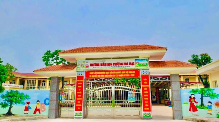 Trường Mầm Non Hoà Mạc hình ảnh 1