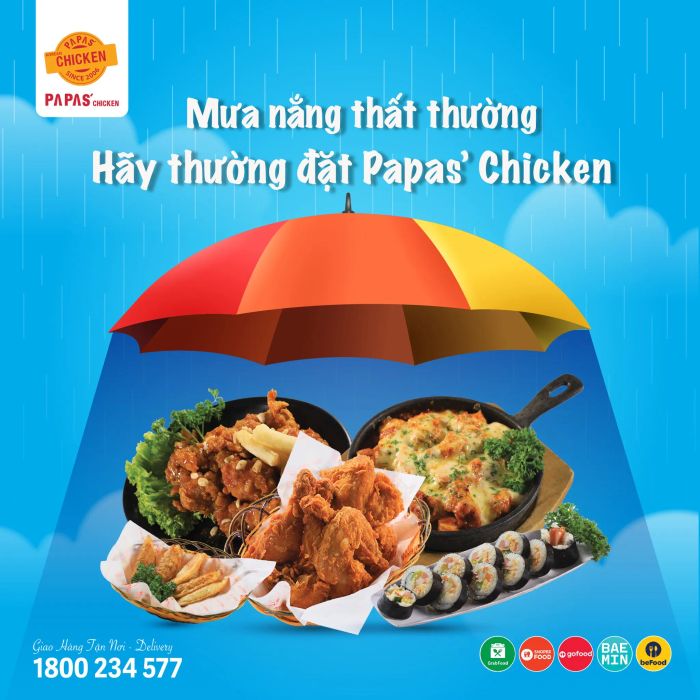 Bộ sưu tập hình ảnh đặc sắc về Papas' Chicken Việt Nam - Ảnh 3 với không gian sang trọng và món ngon đặc trưng