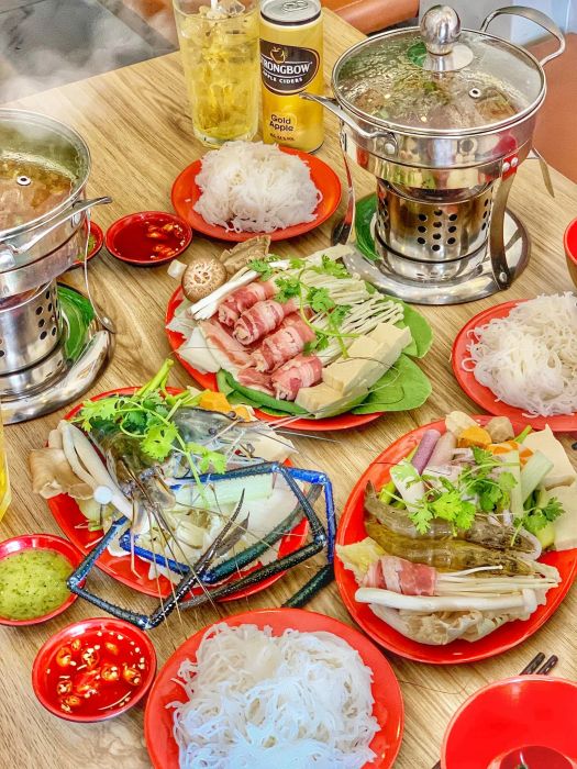 [Hình ảnh] Nồi lẩu solo bắt mắt tại Hot Chill