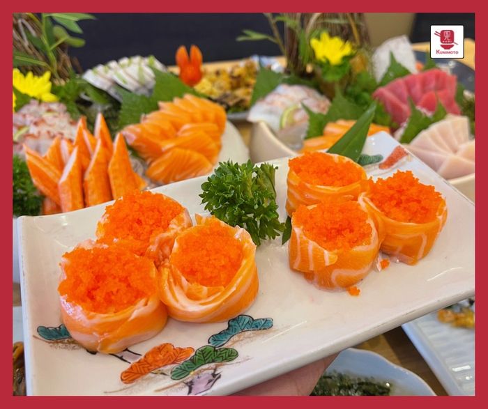 Không gian ẩm thực tinh tế tại Buffet Sushi Kunimoto - Ảnh 2