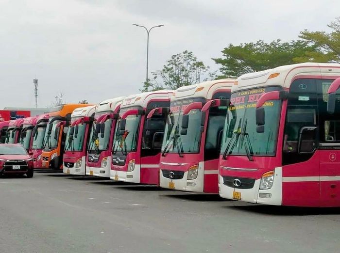 Hình ảnh đội xe sang trọng của Nhà xe Phi Hiệp