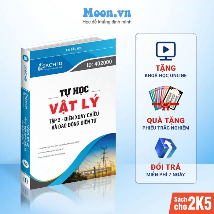 Ảnh bìa sách ID Vật lý 12 - Tuyển tập 3000 bài tập Điện xoay chiều và Dao động điện từ