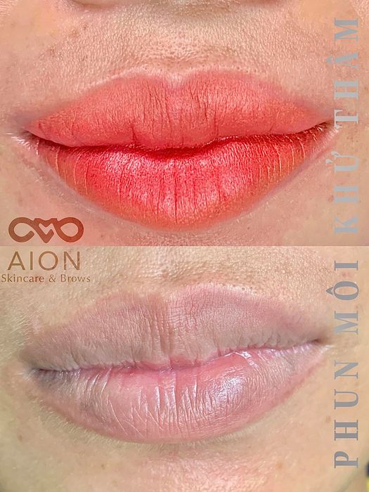 Kết quả phun xăm thực tế tại AION SKINCARE & BROWS