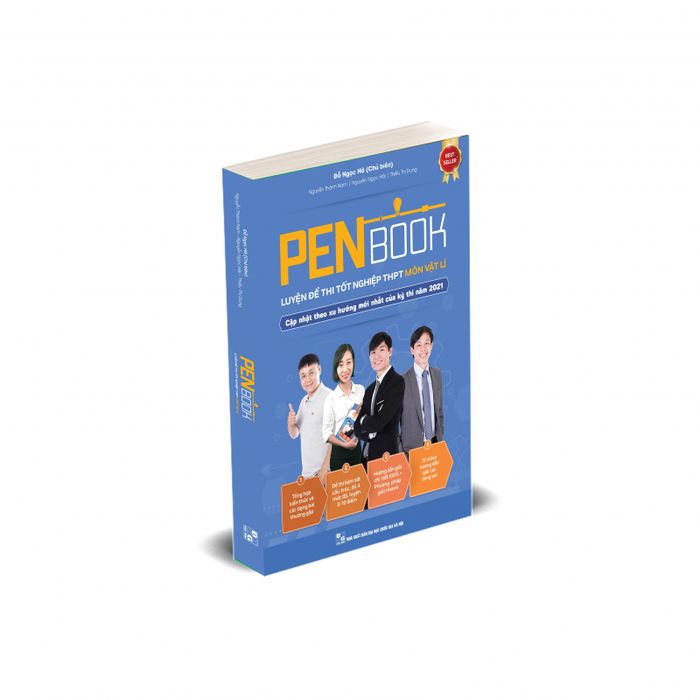 Hình ảnh bìa sách Penbook Vật Lý - Thiết kế hiện đại, dễ tra cứu