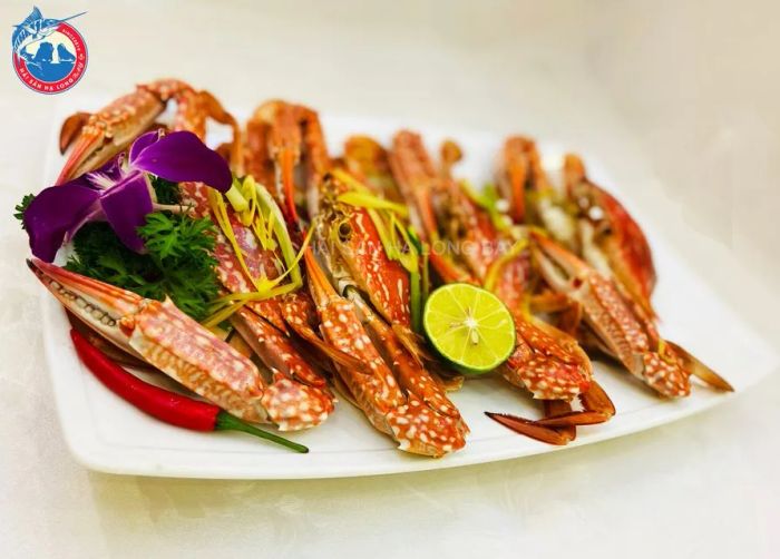 Không gian sang trọng tại Hải Sản Hạ Long Bay