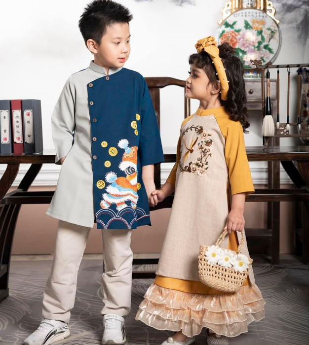 BST áo dài trẻ em tinh tế tại Fatraly