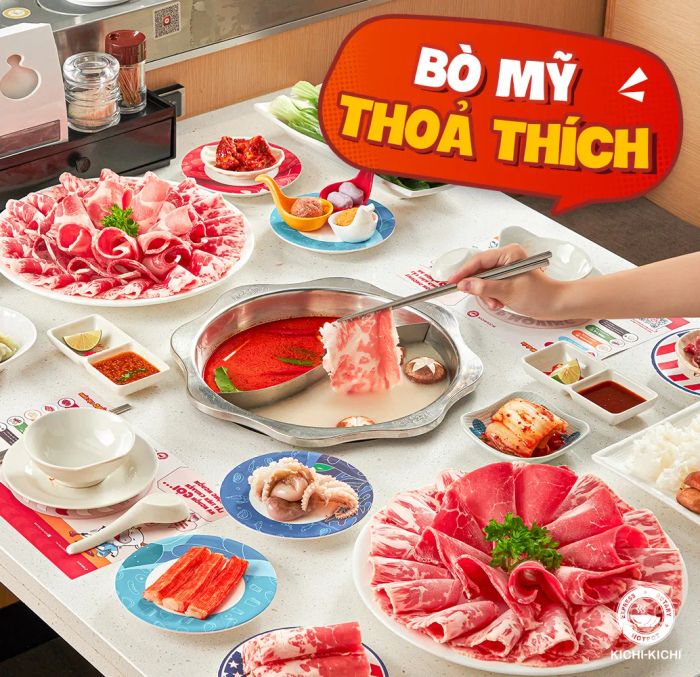 [Hình ảnh] Không gian hiện đại tại Kichi Kichi Hóc Môn