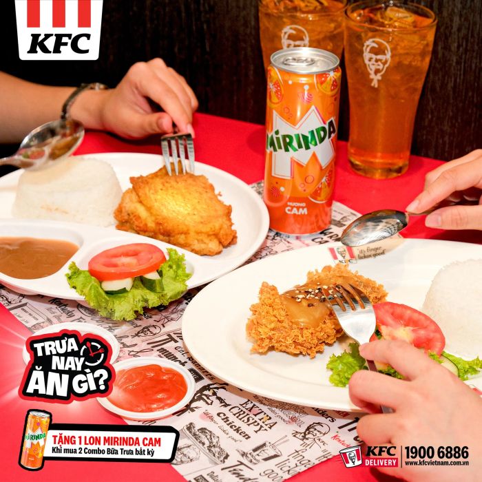 KFC - Hình ảnh thực tế ấn tượng