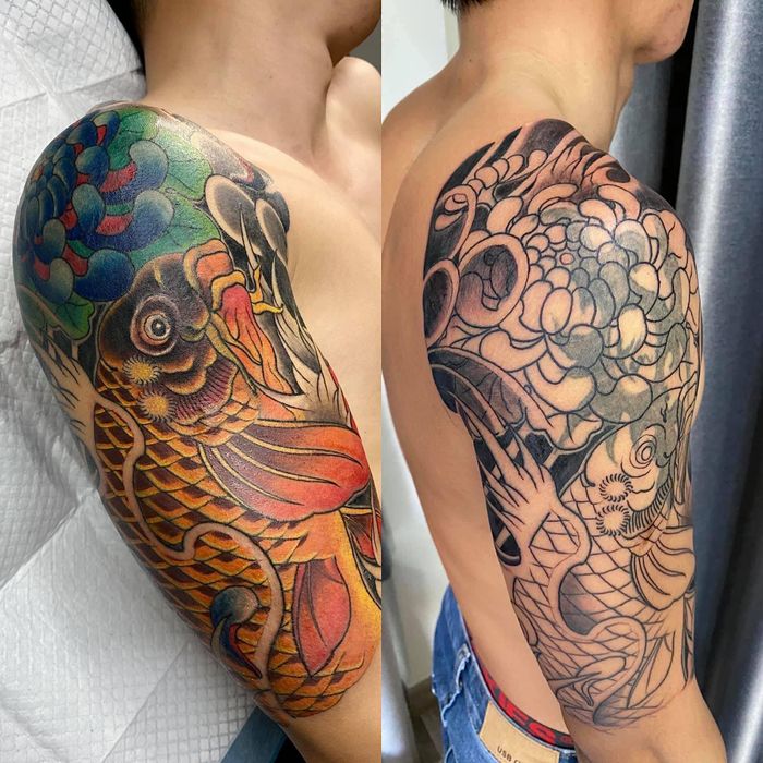 Hình ảnh nghệ thuật tại Tattoo Lâm TOKYO