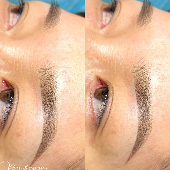 Kết quả phun xăm thực tế tại Vân Brows