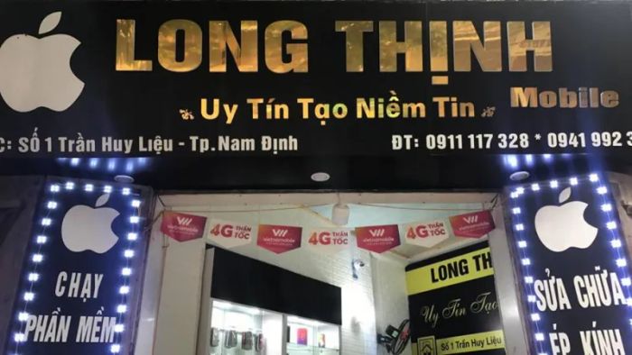 Không gian hiện đại tại Long Thịnh Mobile