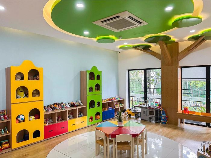 Hình ảnh sinh động về môi trường học tập tại Trường mầm non quốc tế Kindy City