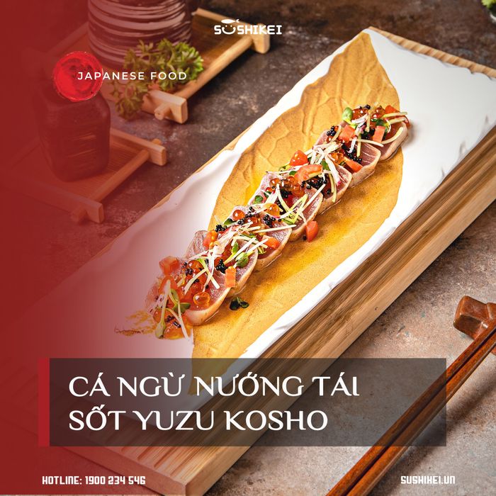 Không gian hiện đại tại Sushi Kei - Ảnh 1