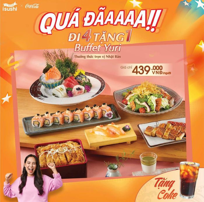 Nghệ thuật trình bày món ăn tinh tế tại iSushi - Ảnh 2