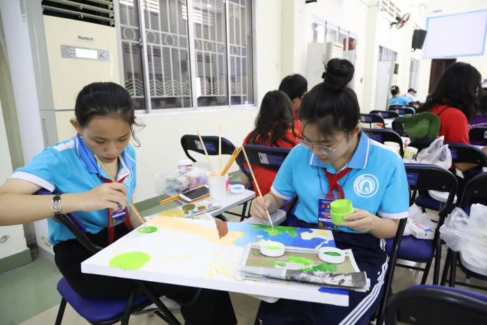 Hoạt động ngoại khóa sôi nổi cuối tuần