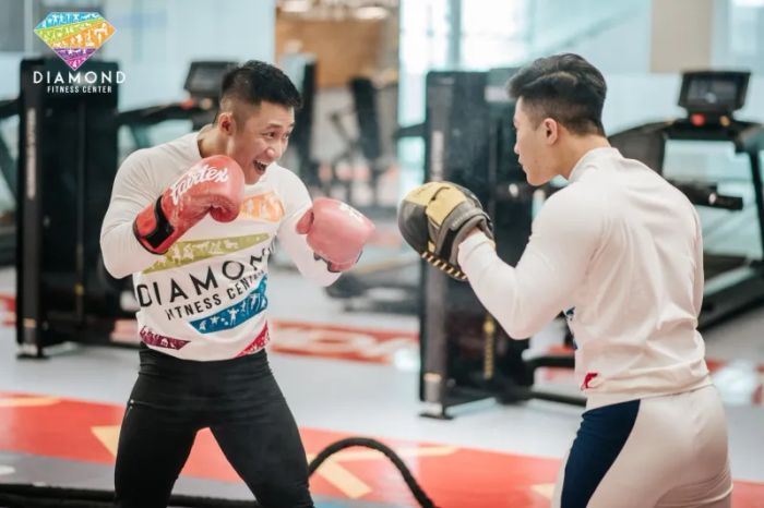 Hệ thống phòng tập cao cấp tại Diamond Fitness Center