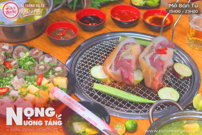 Hình ảnh đặc trưng của Bò Tơ Nhân Phát