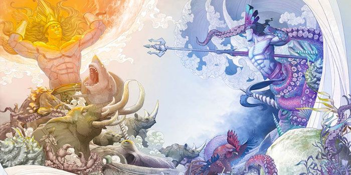 Tranh minh họa nghệ thuật (Nguồn: Sưu tầm)