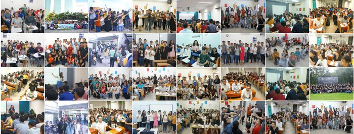 Học viên thực hành tại Tiếng Anh Thầy Giảng Cô Mai