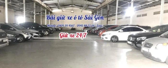 Hình ảnh bãi xe anh Lâm - Địa chỉ giữ xe uy tín tại Quận 8