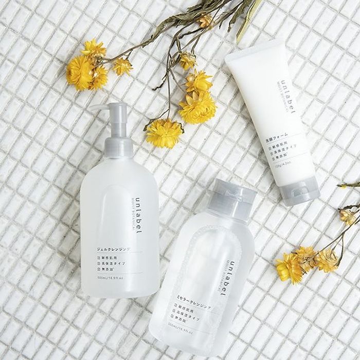 Hình ảnh sản phẩm Unlabel Moist Botanical - nước tẩy trang Nhật Bản cho da nhạy cảm