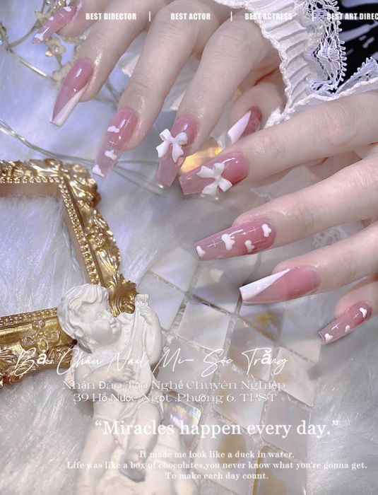 Những tác phẩm nail nghệ thuật đỉnh cao tại Bảo Châu Nail Mi