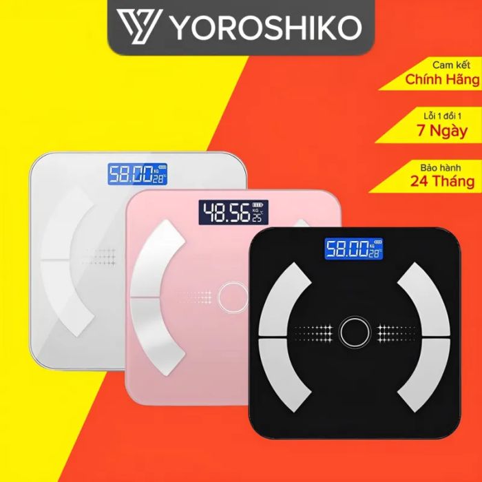 Hình ảnh cân sức khỏe thông minh Yoroshiko (mẫu 1)