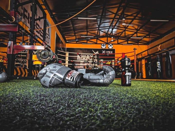 Không gian tập luyện chuyên nghiệp tại X-MEN Fitness & Muaythai