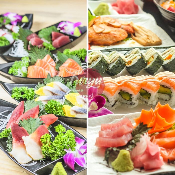 Những món ăn tinh tế tại Furyu Restaurant