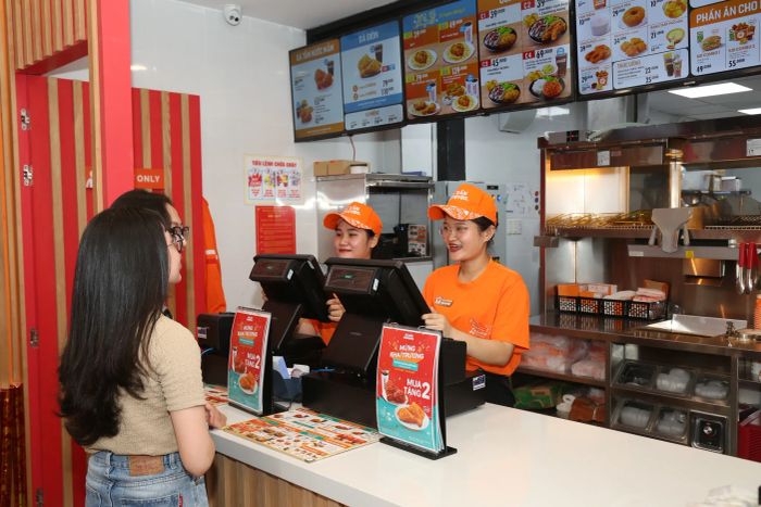 Hình ảnh thương hiệu Popeyes tại Việt Nam