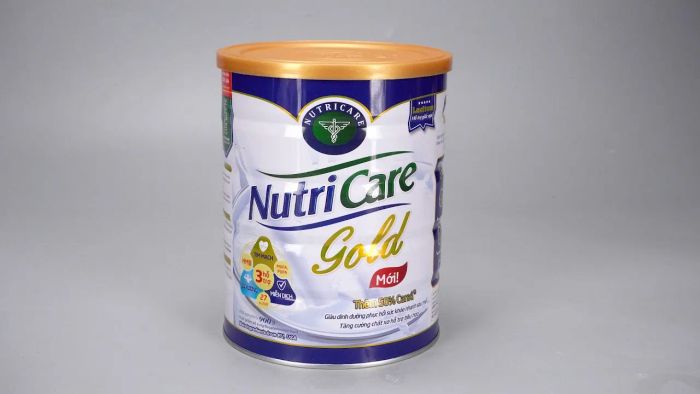 Hình ảnh sữa bột NutriCare Gold chính hãng