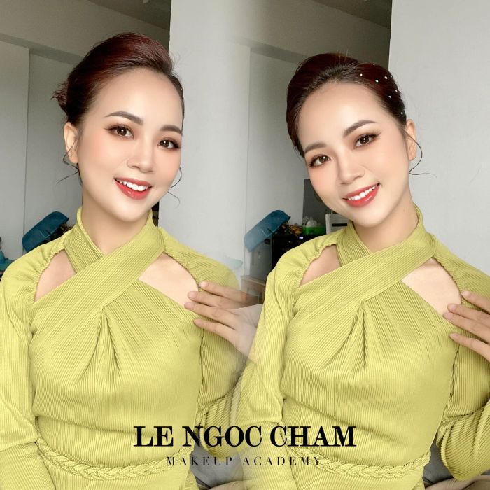 Thành phẩm makeup ấn tượng từ học viên Le Ngoc Cham Makeup & Academy