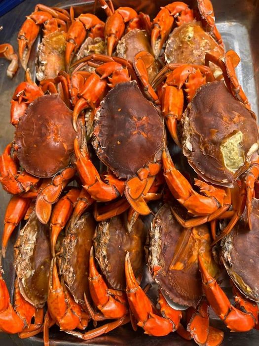 Không gian buffet ngoài trời sang trọng tại TomKang