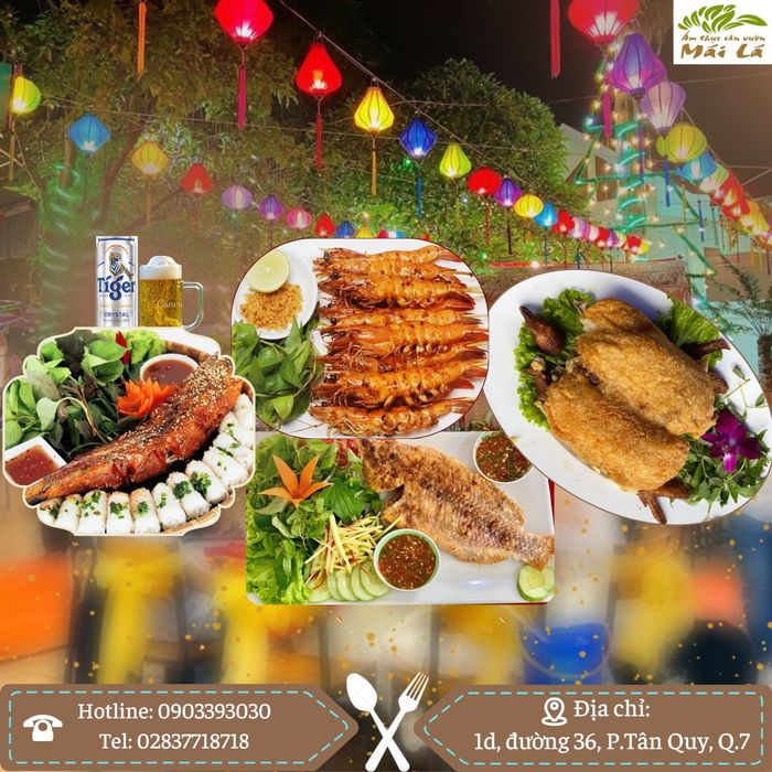 Ẩm Thực Sân Vườn Mái Lá ảnh 1