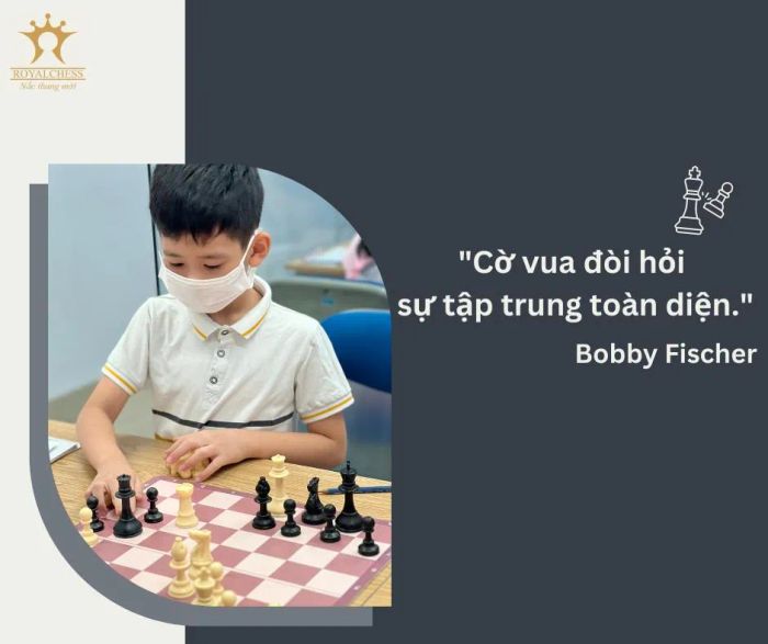Hình ảnh không gian đào tạo tại RoyalChess
