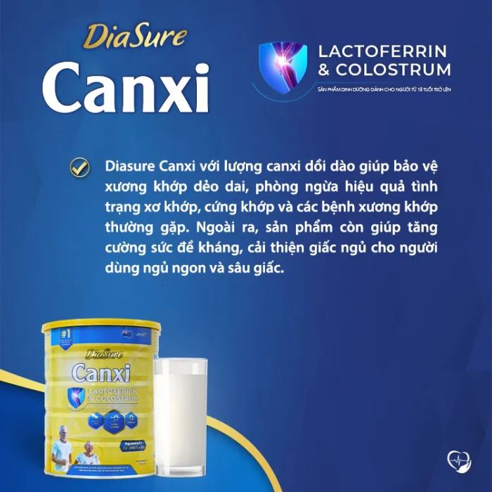 Bộ sưu tập hình ảnh sữa bột Diasure Canxi đa dạng góc nhìn