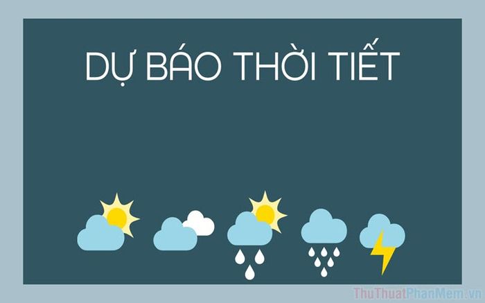 Hình ảnh minh họa: Cảnh bão mùa hè và khung cảnh mùa thu (Nguồn: Internet)