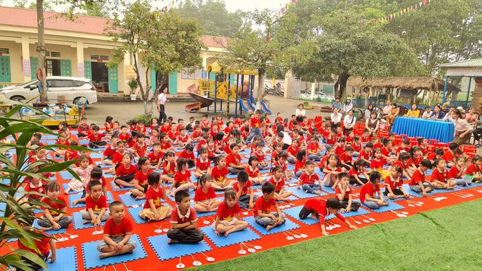 Hình ảnh Trường Mầm non Hương Lung - Góc nhìn từ thiên nhiên