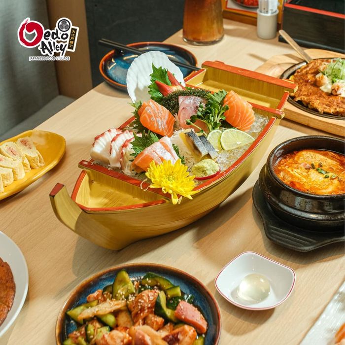 Oedo Alley - Ngôi làng ẩm thực Nhật Bản qua góc máy ấn tượng