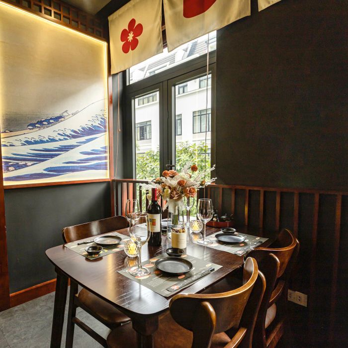 Không gian sang trọng tại Furyu Restaurant