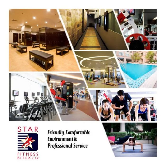 Hình ảnh phòng tập đẳng cấp tại Star Fitness
