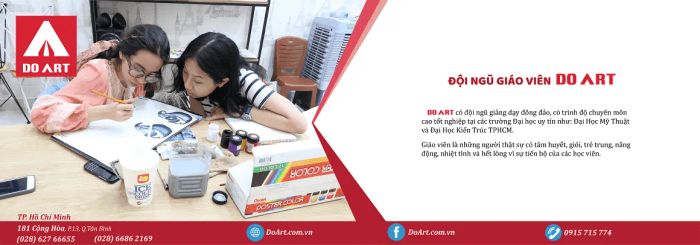 Không gian sáng tạo đầy cảm hứng tại DoArt
