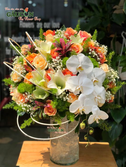 Những mẫu hoa cưới đẹp ngất ngây tại Gấu Con Flower