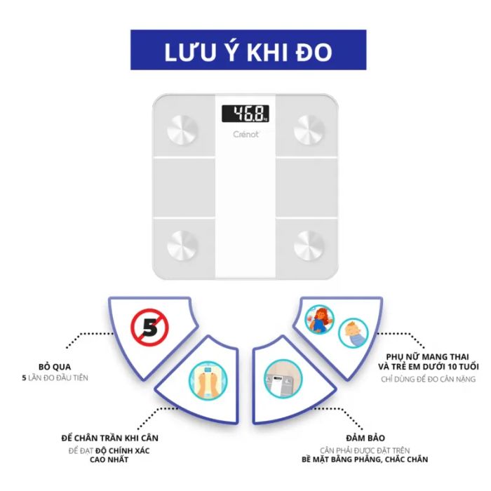 Hình ảnh cân điện tử Crenot Gofit S2 (mẫu 2)