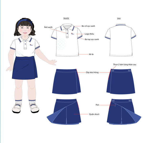 Hình ảnh đồng phục Atlan ấn tượng - Thiết kế hiện đại, chất lượng vượt trội
