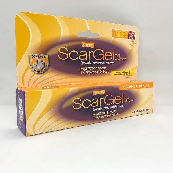 Hình ảnh minh họa hiệu quả trị sẹo của Natureplex Scargel