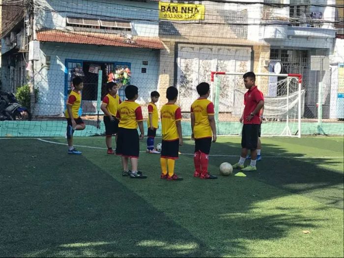Các học viên tham gia thi đấu giao hữu tại Hoàng Gia