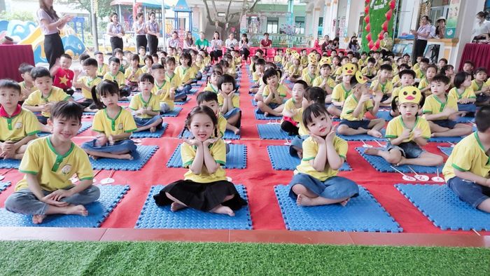 Góc nhìn đầu tiên về Trường Mầm non Hùng Việt - Không gian học tập hiện đại với đầy đủ tiện nghi cho sự phát triển toàn diện của trẻ