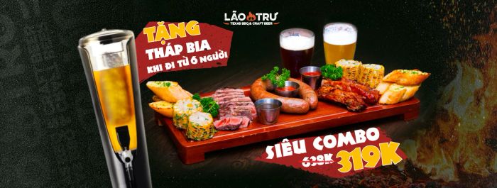 Không gian ấn tượng tại Quán Lão Trư